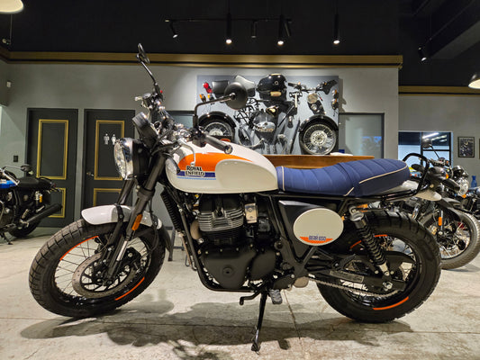 Royal Enfield Int Bear 650 Boadwalk White